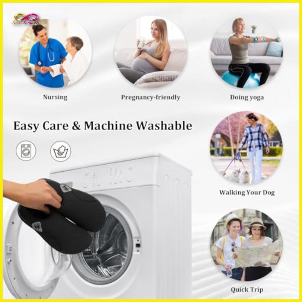 Wide Width Walking Sneakers Adjustable Velcro Str… - image 6